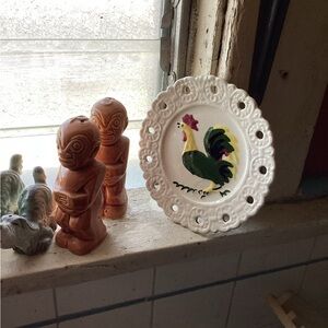 Vintage chicken small plate